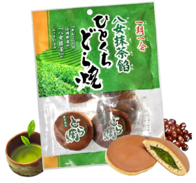 一榮福岡八女抹茶銅鑼燒 5入/包 