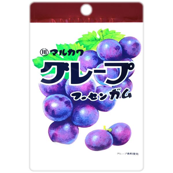 丸川葡萄味口香糖47g 