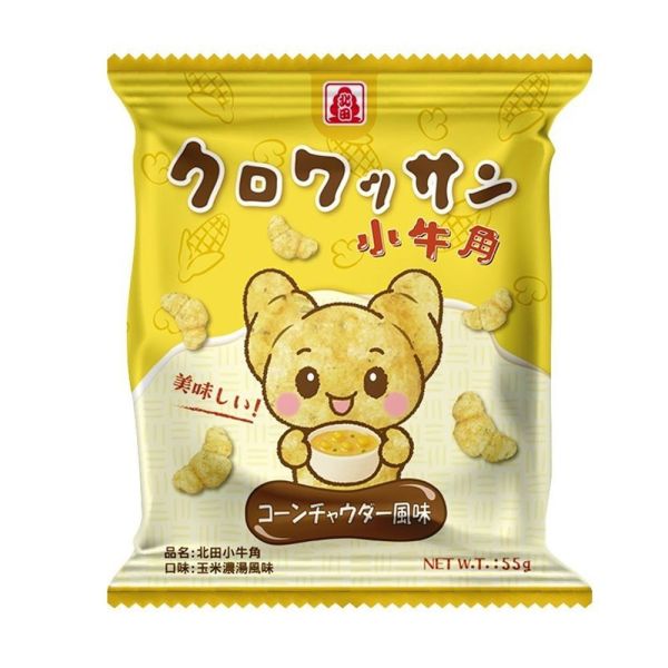 【北田】小牛角(玉米濃湯風味) 55g/包 