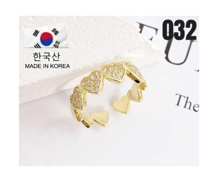 【15p】KOREA原裝戒指-滿心閃耀 1入 