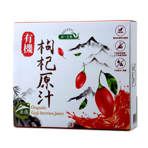 統一生機 有機枸杞原汁(30ml/10包/盒) 