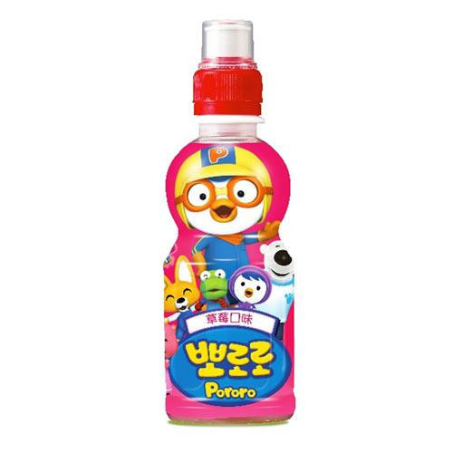 韓國PRORO 草莓飲料(235ml/瓶) 