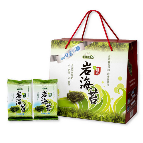 統一生機 岩海苔禮盒 (4.8g*15入/盒) 