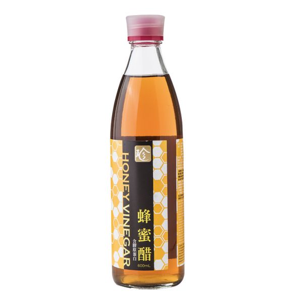 【百家珍】美顏果醋 600ml/瓶 (蜂蜜) 