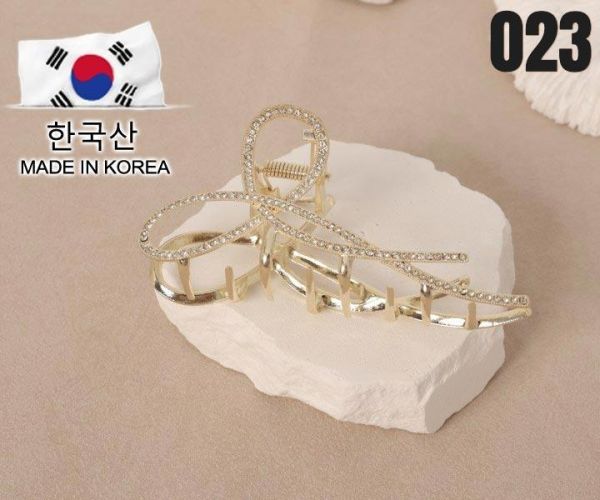 【15p】絲柔蝴蝶結抓夾 1入 