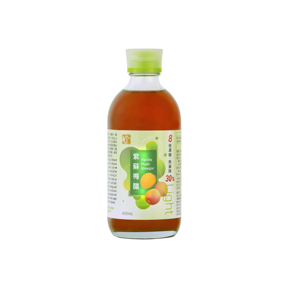 【百家珍】Light果醋 400ml/瓶 (紫蘇梅醋) 