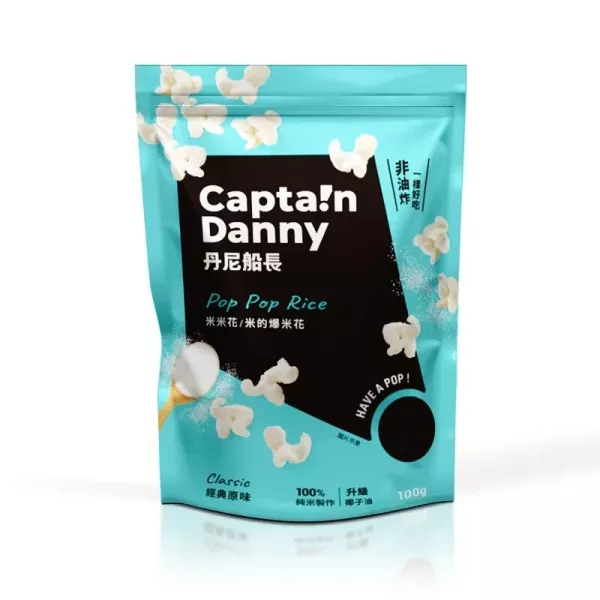 【丹尼船長】米米花_經典原味(奶素)100g/包 