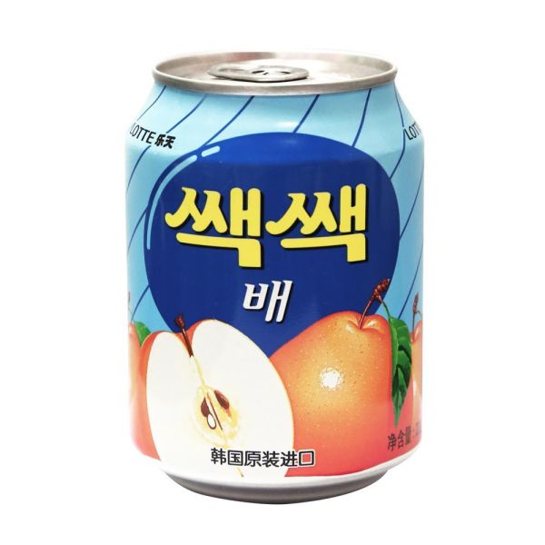 【LOTTE 樂天】水梨汁 238ml/罐 