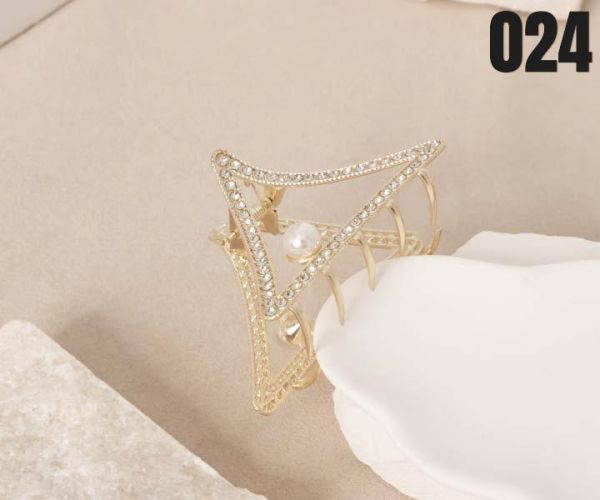 【15p】珍珠三角抓夾 1入 