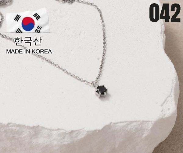 【15p】極致單鑽不鏽鋼手鍊-黑 1入 