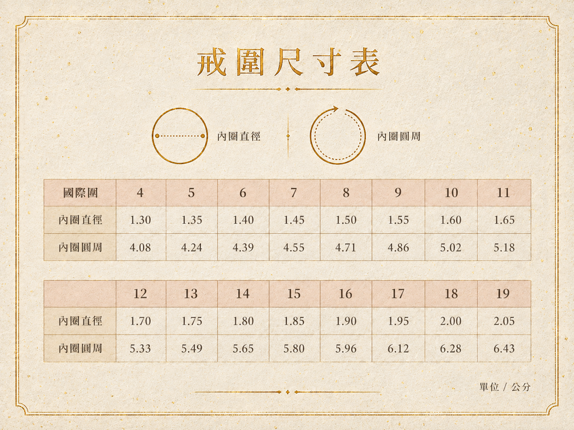戒圍量表