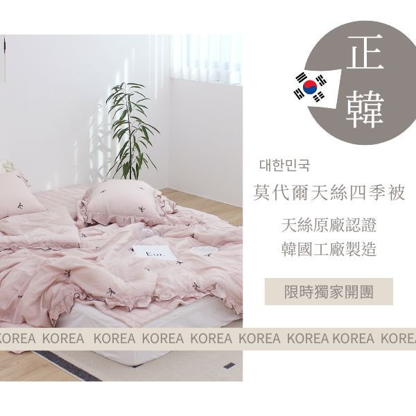 韓國頂規天絲四季被 