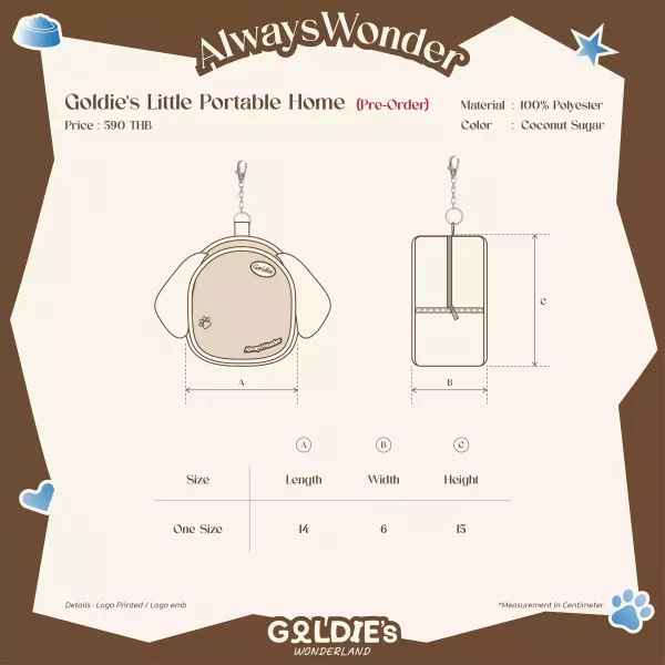 團購5/29結單 | Lingling品牌ALWAYS WONDER Goldie Wonderland(預購)｜泰韓米果 
