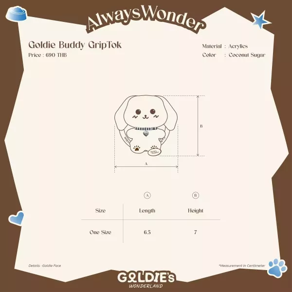 團購5/29結單 | Lingling品牌ALWAYS WONDER Goldie Wonderland(預購)｜泰韓米果 