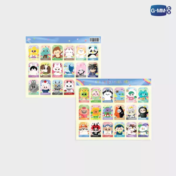 線下代購10/14 3PM結單｜GMMTV 馬來西亞快閃周邊｜書籤索引貼/STICKY BOOKMARK INDEX｜泰韓米果 