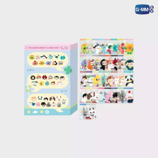 線下代購10/14 3PM結單｜GMMTV 馬來西亞快閃周邊｜娃透卡組/TRANSPARENT CARD SET｜泰韓米果 