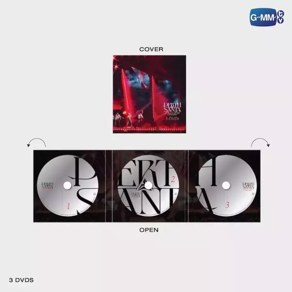 團購8/28結單 | PERTH SANTA DEVIL'S KISS CONCERT DVD BOXSET｜泰韓米果 