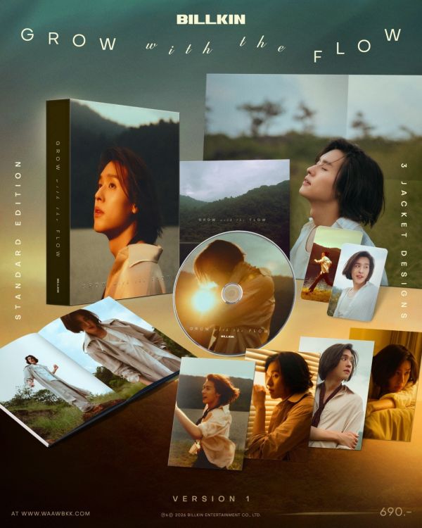 團購1/10結單｜BILLKIN 'Grow With The Flow' Album Boxset｜泰韓米果 