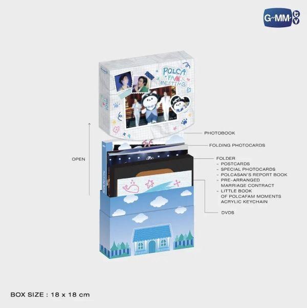 團購7/13結單 | GMMTV SHOP現貨｜TAYNEW POLCA FAM MEETING DVD BOXSET｜泰韓米果 