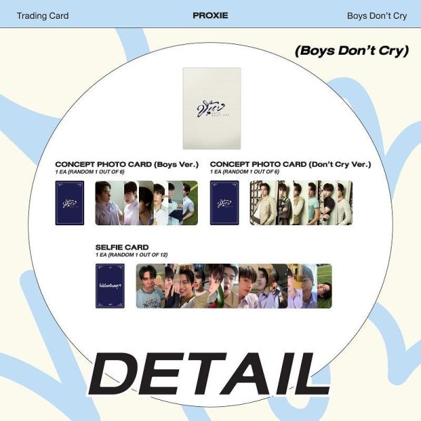 團購9/1結單 | PROXIE ขี้แง (Boys Don't Cry)周邊｜泰韓米果 