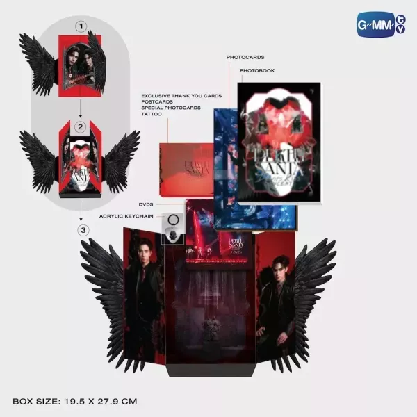 團購8/28結單 | PERTH SANTA DEVIL'S KISS CONCERT DVD BOXSET｜泰韓米果 
