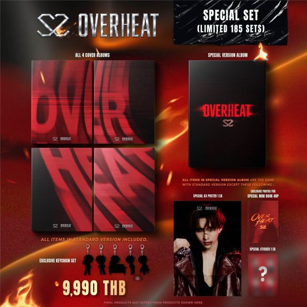 團購3/3結單 | Noeul專輯OVERHEAT｜泰韓米果 