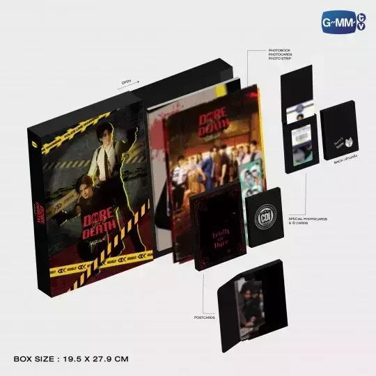 團購3/27結單 | DARE YOU TO DEATH MEMORIAL BOXSET｜泰韓米果 