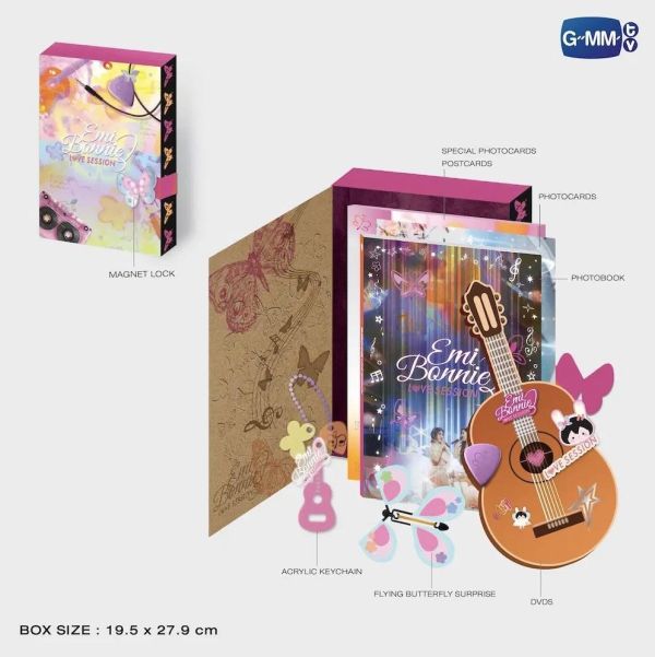 團購5/1結單｜EMI BONNIE:LOVE SESSION DVD BOXSET｜泰韓米果 