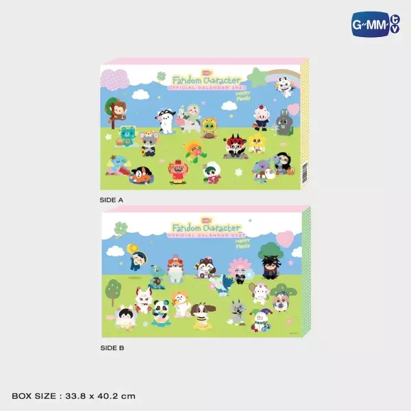 團購10/30結單 | GMMTV孫孫桌曆2027/GMMTV FANDOM CHARACTER OFFICIAL CALENDAR 2027｜泰韓米果 