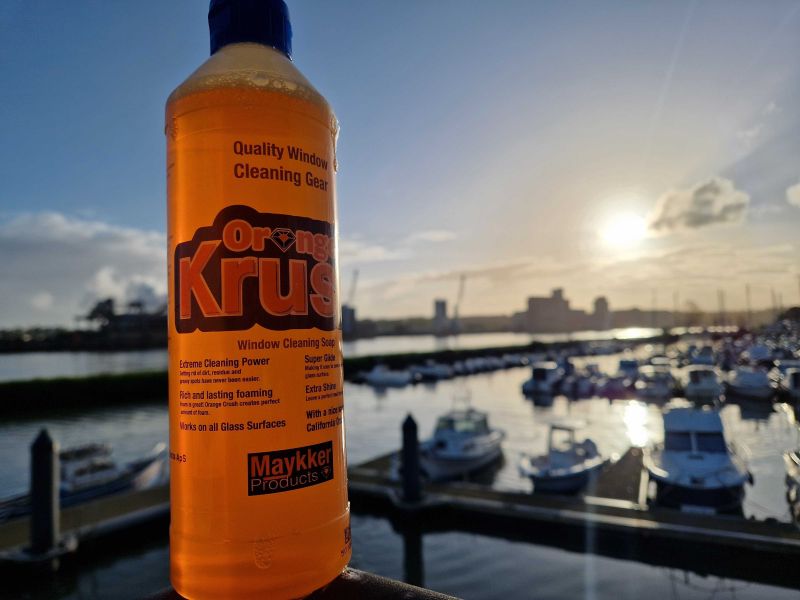 OrangeKrush 玻璃清潔劑 500ml 