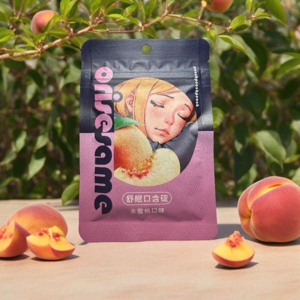 Orisesame 舒眠愛心口含錠-水蜜桃風味 
