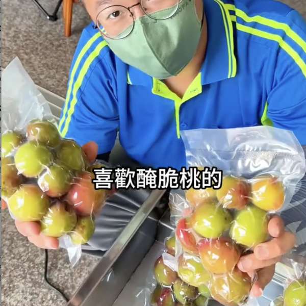 醃桃強檔！超脆～越吃越上癮！ 爽脆爆汁的醃桃,一口咬下超解壓！