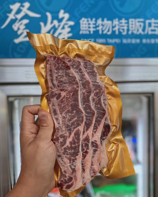 美國安格斯黑牛帶骨牛小排(全部都中段) 