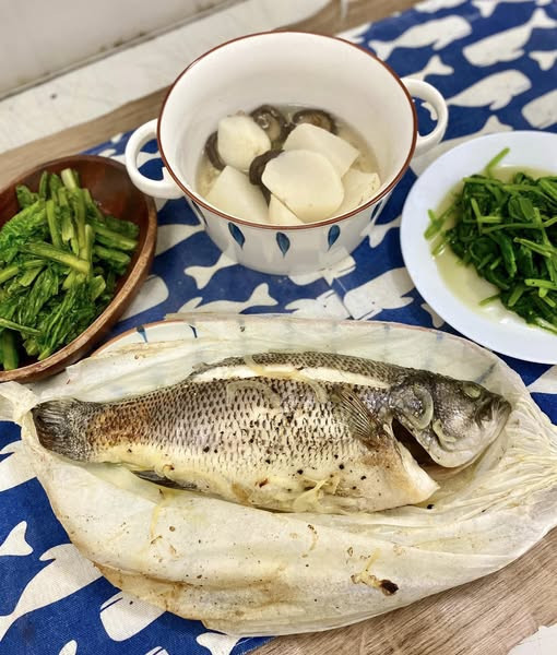 台灣生鮮大珍珠鱸魚(已處理好) 