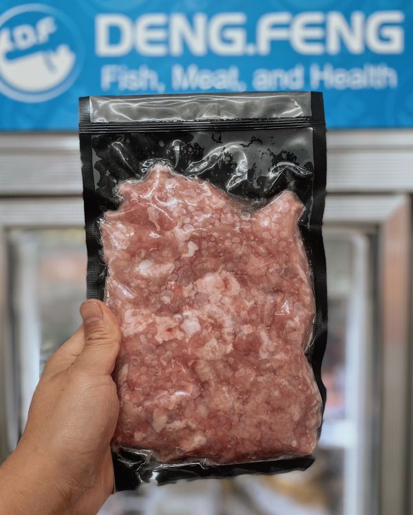 登峰特選黑豬粗絞肉(瘦) 