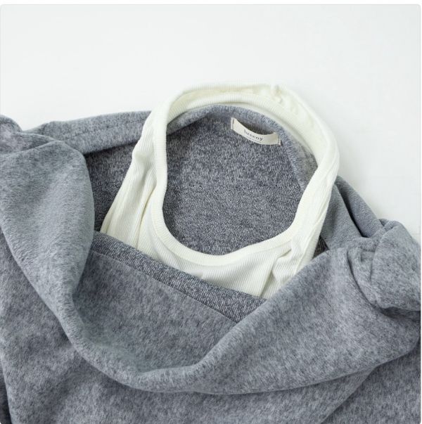 刷毛小性感2件上衣 