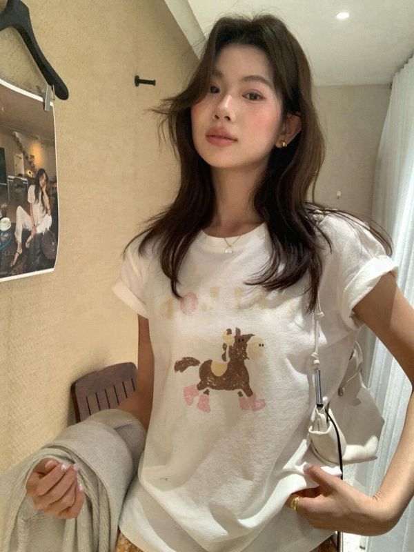 小馬圖案T恤｜可愛減齡必備款 