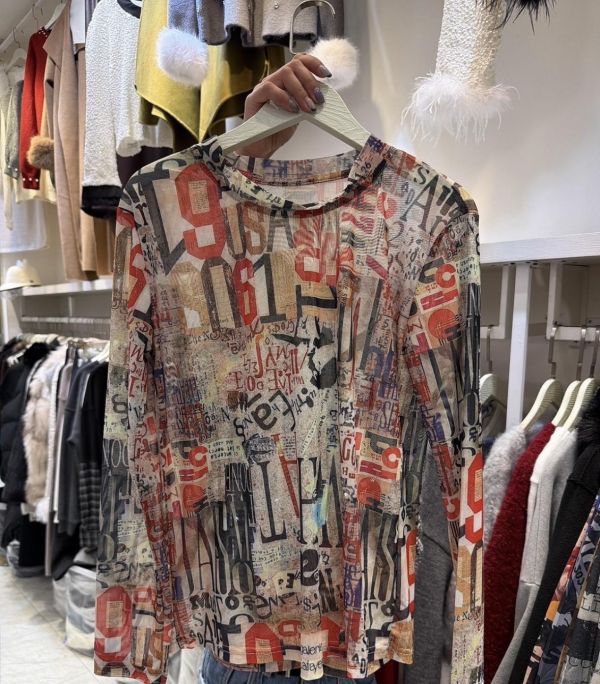 網紗上衣（四季可穿） 