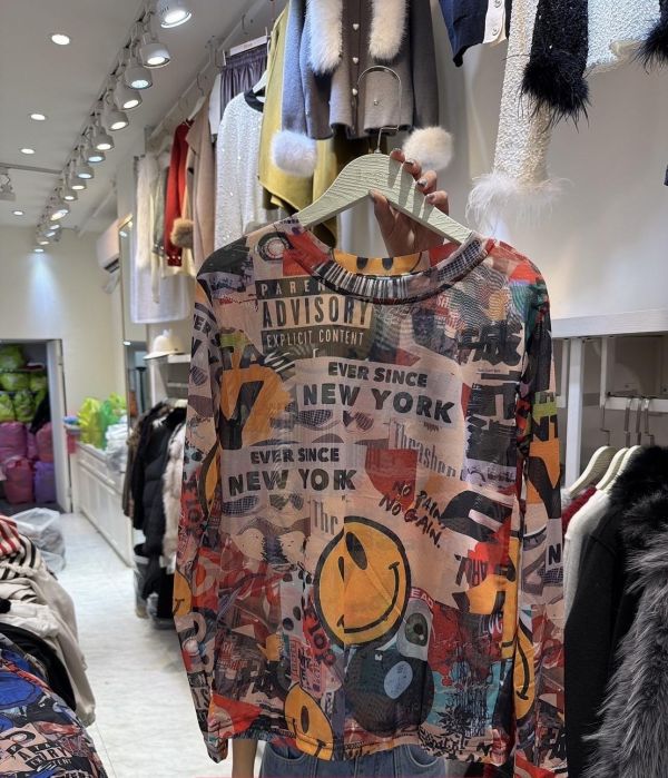 網紗上衣（四季可穿） 