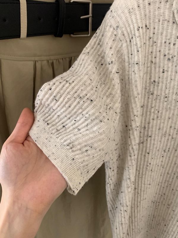 薄款針織短版上衣 ｜女生百搭顯瘦上衣 