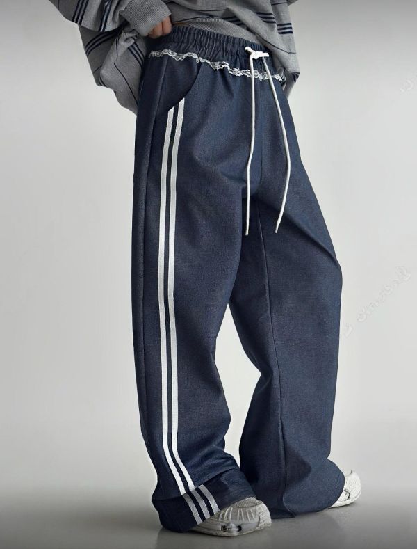 蕾絲拼接牛仔褲｜甜酷女孩必收款 