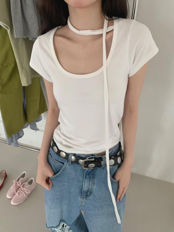 個性鉚釘皮帶｜百搭率性・韓系辣妹必備 