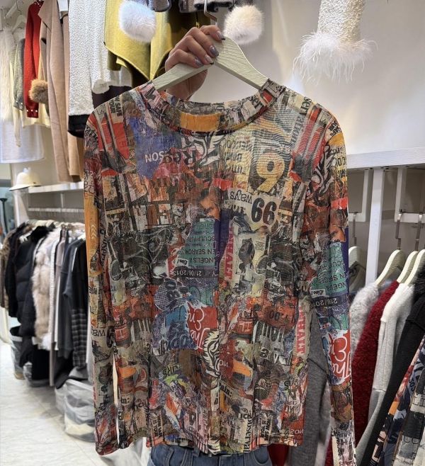 網紗上衣（四季可穿） 