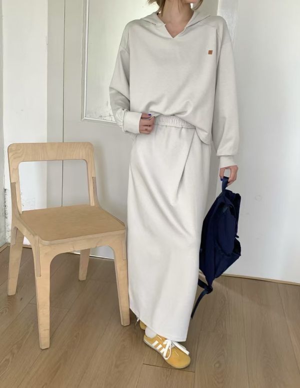 -秋冬新品-連帽笑臉標套裝 