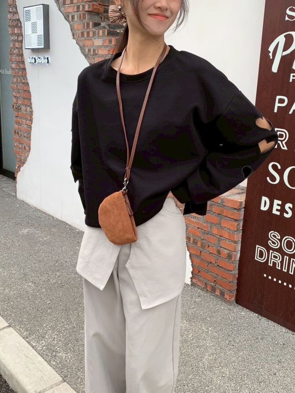 -秋冬新品-愛心造型上衣 