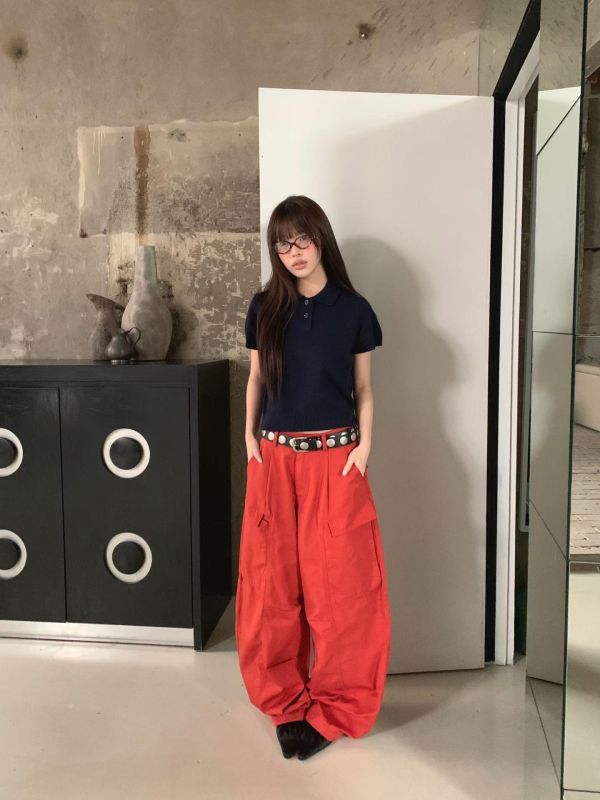 個性鉚釘皮帶｜百搭率性・韓系辣妹必備 