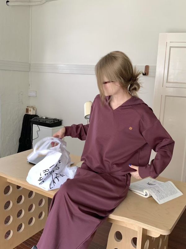 -秋冬新品-連帽笑臉標套裝 