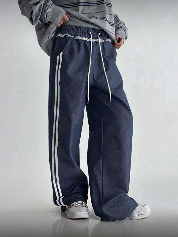 蕾絲拼接牛仔褲｜甜酷女孩必收款 