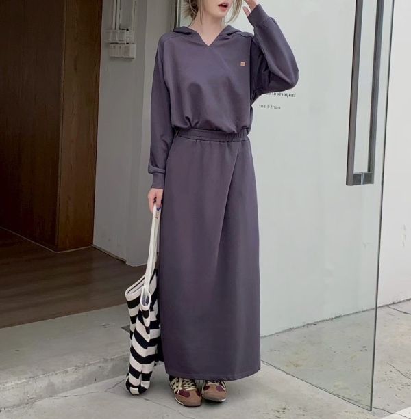 -秋冬新品-連帽笑臉標套裝 