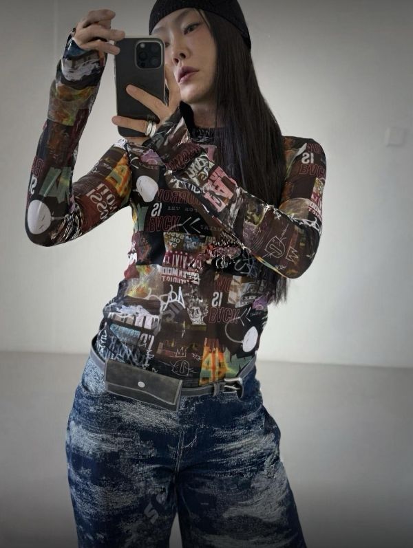 網紗上衣（四季可穿） 